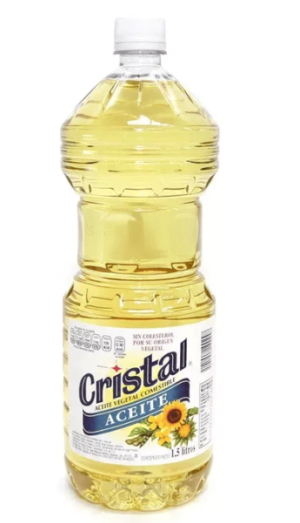 ACEITE CRISTAL 1.5 LT VEGETAL